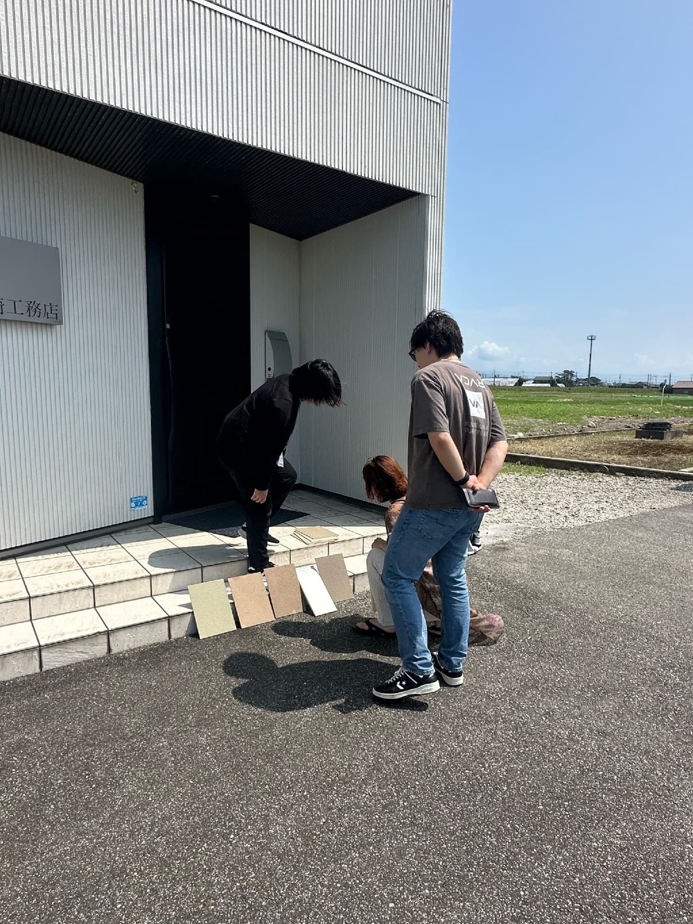 外壁の色決め