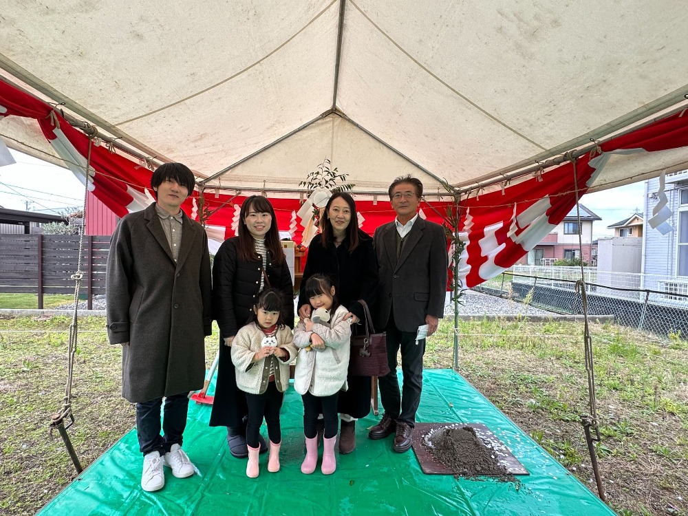 地鎮祭集合写真