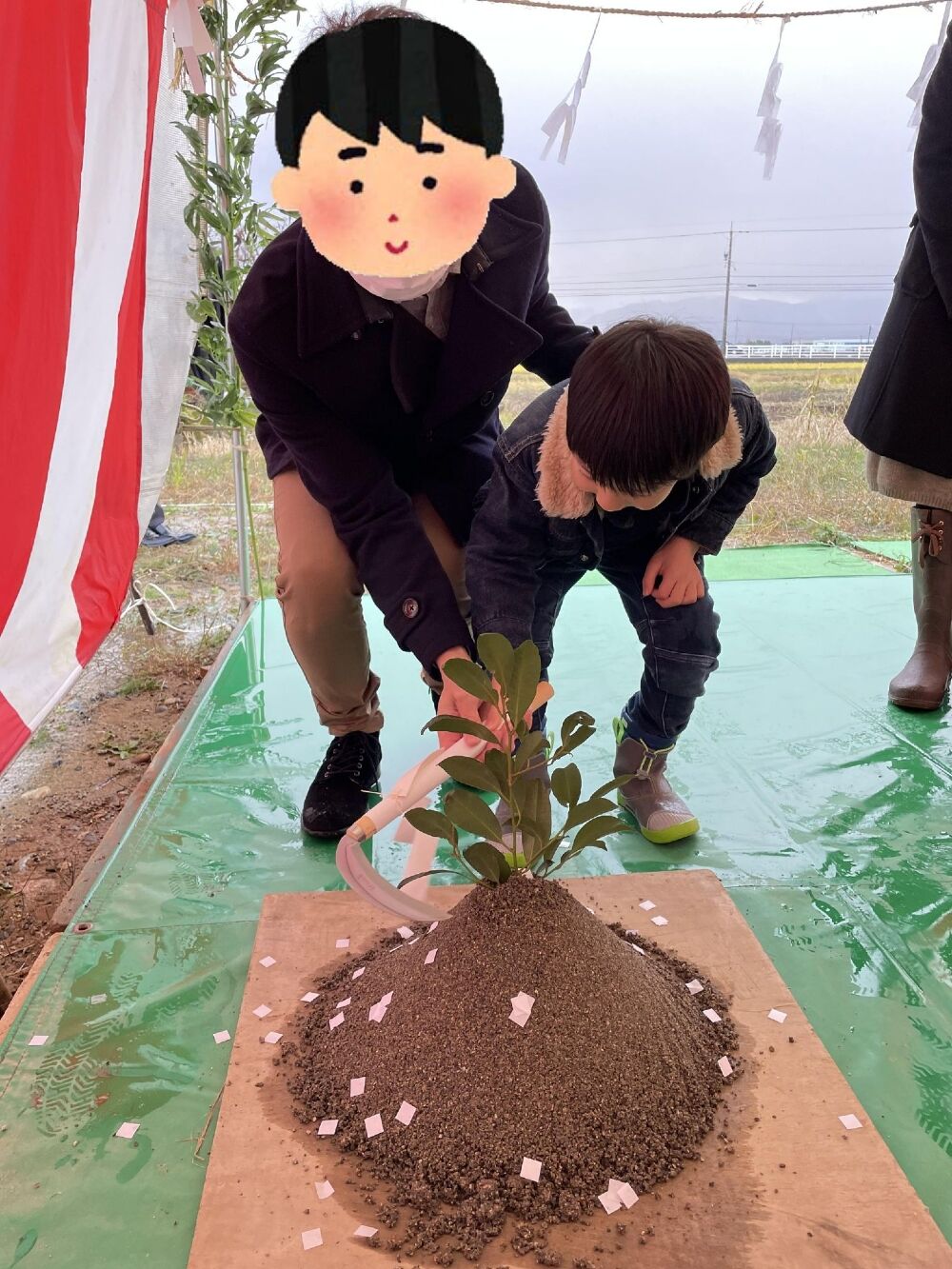 地鎮祭かりそめの儀