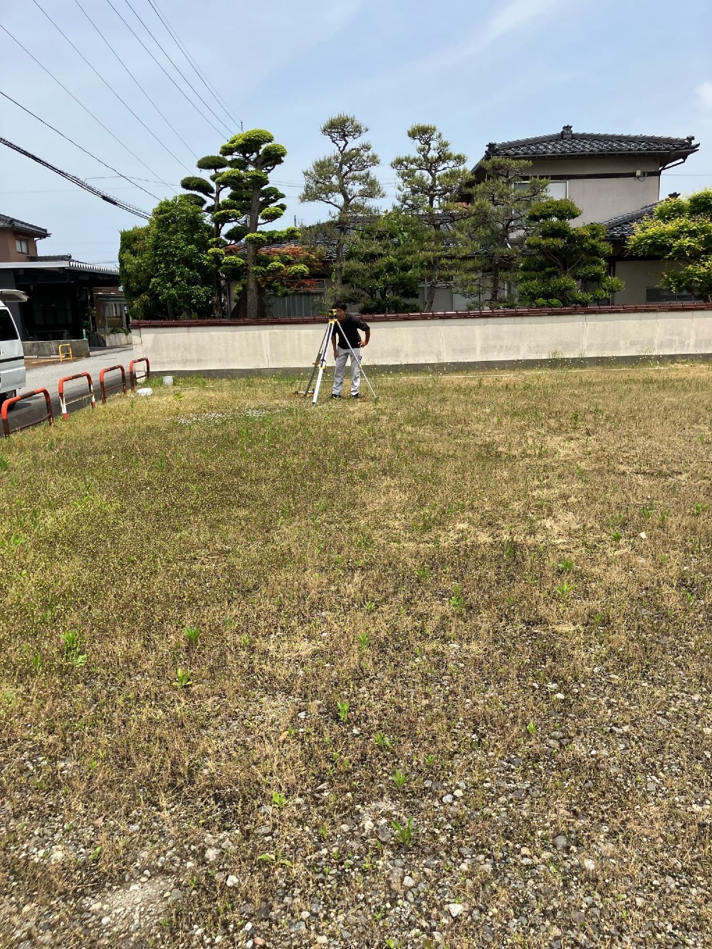 地縄張り測量