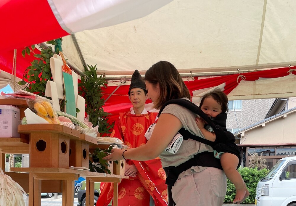 地鎮祭その②