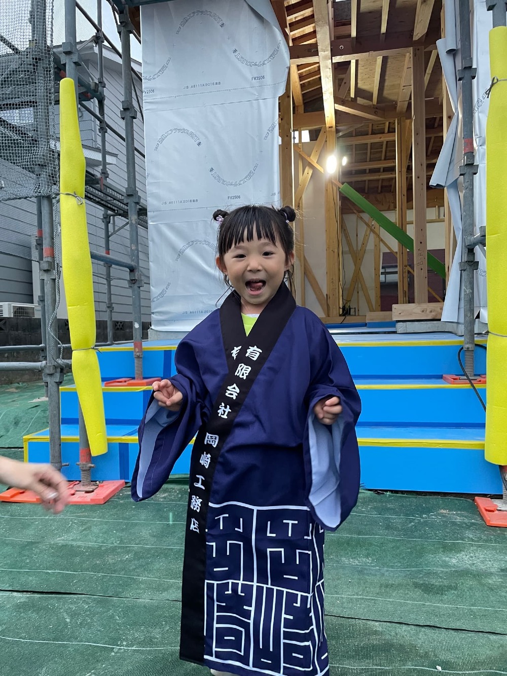 かわいい大工さん