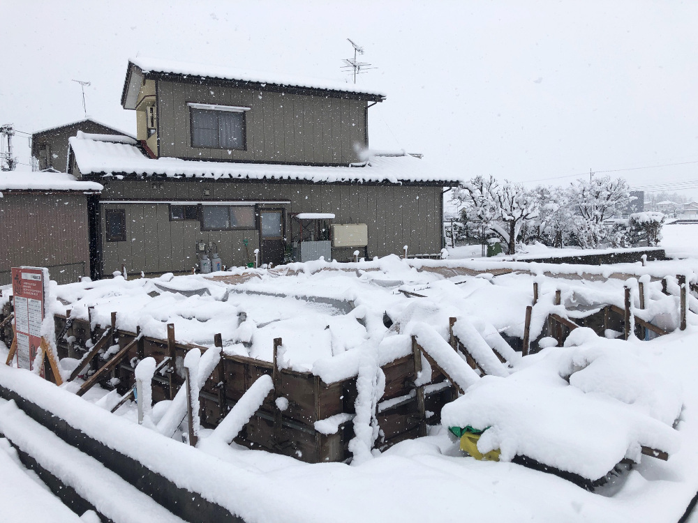 雪が多い富山