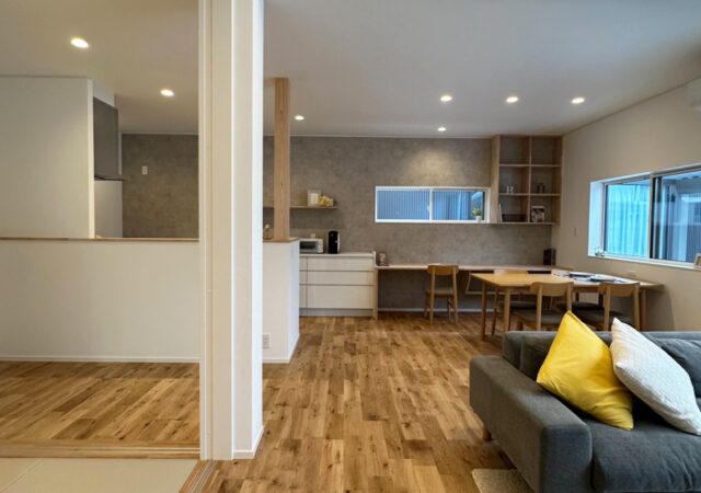 釣り好きご主人の充実シュークロと奥様の家事楽ファミクロがある家