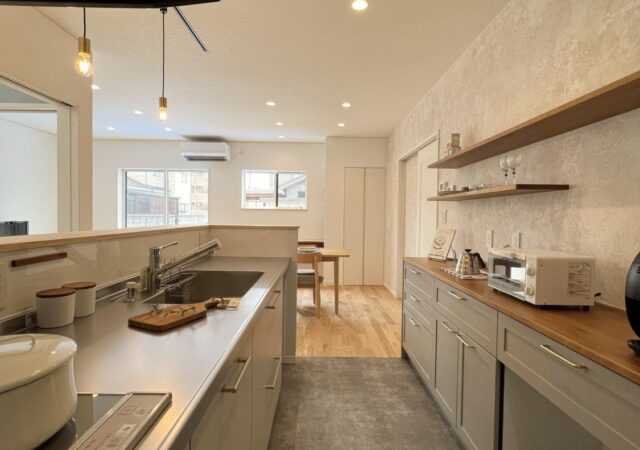 わが家の自慢!広々ユーティリティーと回遊動線のある家