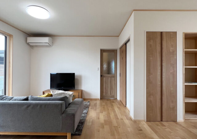 自然素材が心地よいナチュラルスタイルの家