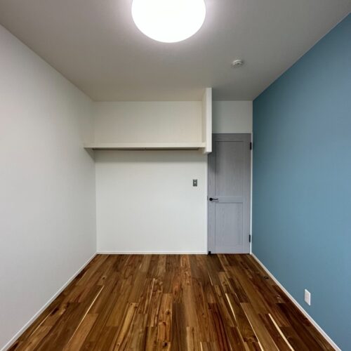 子供部屋はオープンクローゼットで空間を広くみせてスッキリ！