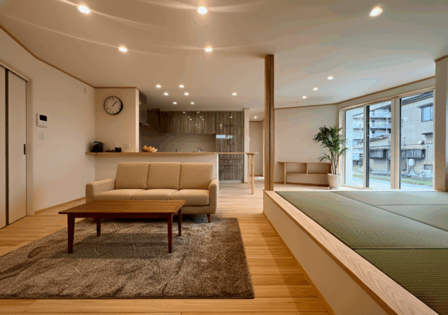 気が休まる空間で、セカンドライフを愉しむ平屋